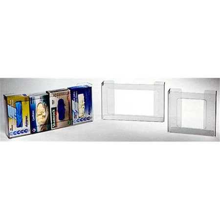 Rack Em Racks RackEm Racks 5113 3-Box RackEm Rackstal Plastic Box Glove Dispenser - Clear Plastic 5113